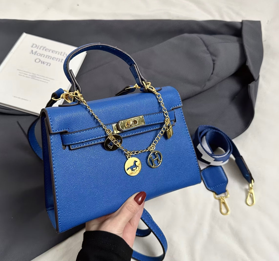 Premium Quality Retro Fashionable Handbag - Kelly-style Light Luxury Versatile Shoulder Crossbody Bag 💼