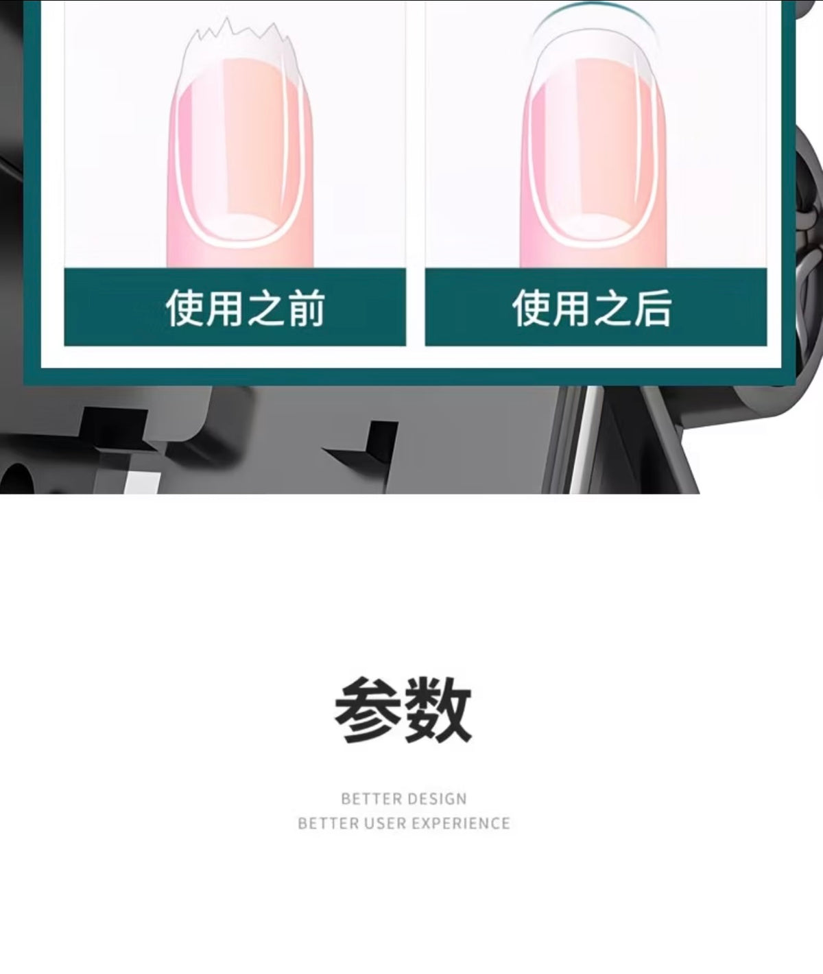 car-shaped folding nail clippers / smart nail cutter from JERMAN