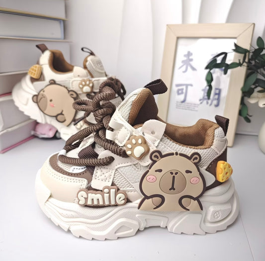 Baby cute sport shoes capybara casual snickers