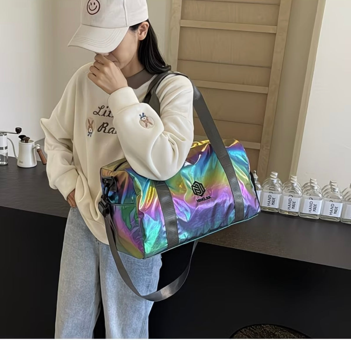 Gradient Large Capacity stylish travel bag premium quality