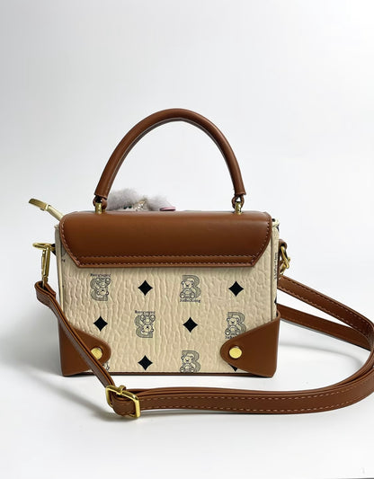Light Luxury, High-End Cute Plush Doll Handbag for Women, Can Be Worn as Shoulder or Crossbody Small Purse 👝
