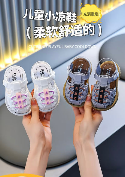 Closed-Toe Soft-Soled Toddler Walking Shoes, Non-Slip
Beach Sports Shoes