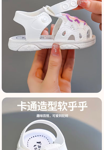 Closed-Toe Soft-Soled Toddler Walking Shoes, Non-Slip
Beach Sports Shoes