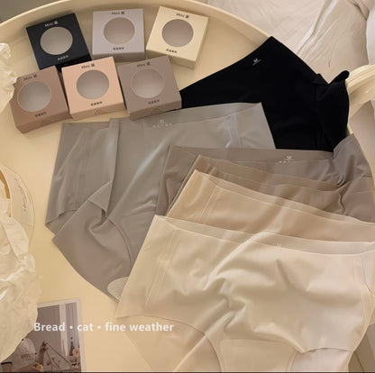 6-Pack Women's Seamless Underwear, Summer Ultra-Thin Comfortable Panties, Mini Size in Boxed Set