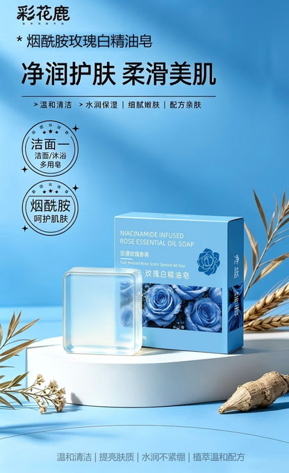 Bestseller New 2-in-1 Niacinamide Handmade Cleansing Soap for Face & Body