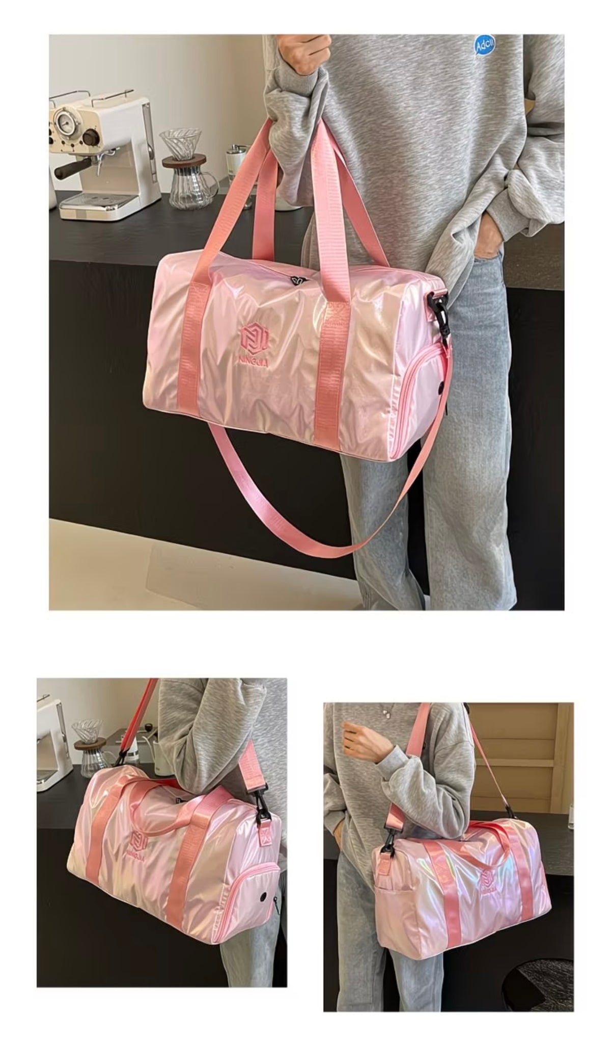 Gradient Large Capacity stylish travel bag premium quality