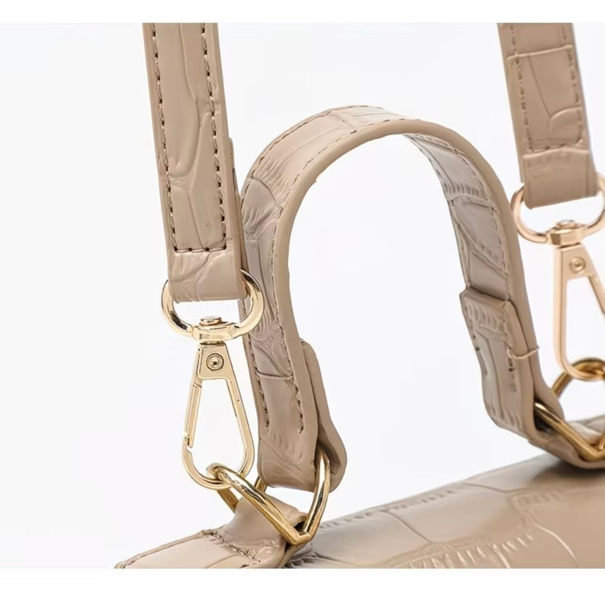 Stylish and Premium 2026 New Kelly Bag - Single Shoulder Crossbody Handbag, Fashionable Crocodile Leather Versatile Small / Large Purse