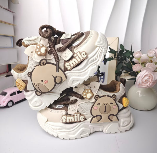 Baby cute sport shoes capybara casual snickers