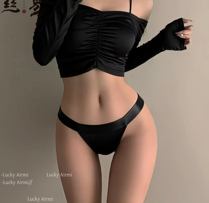 Ice Silk Seamless Breathable Sports Antibacterial Triangle Panties for women