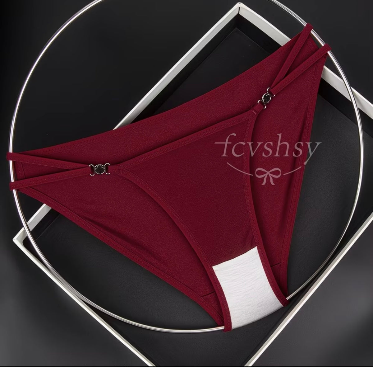 Women's Satin Sexy High-Slit Low-Waist Comfortable panties