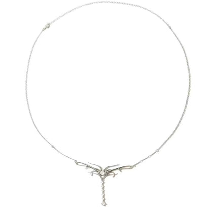 Rhinestone Fringe Waist Chain - Vacation Accessory, Simple Bikini Body Chain Waist Decoration