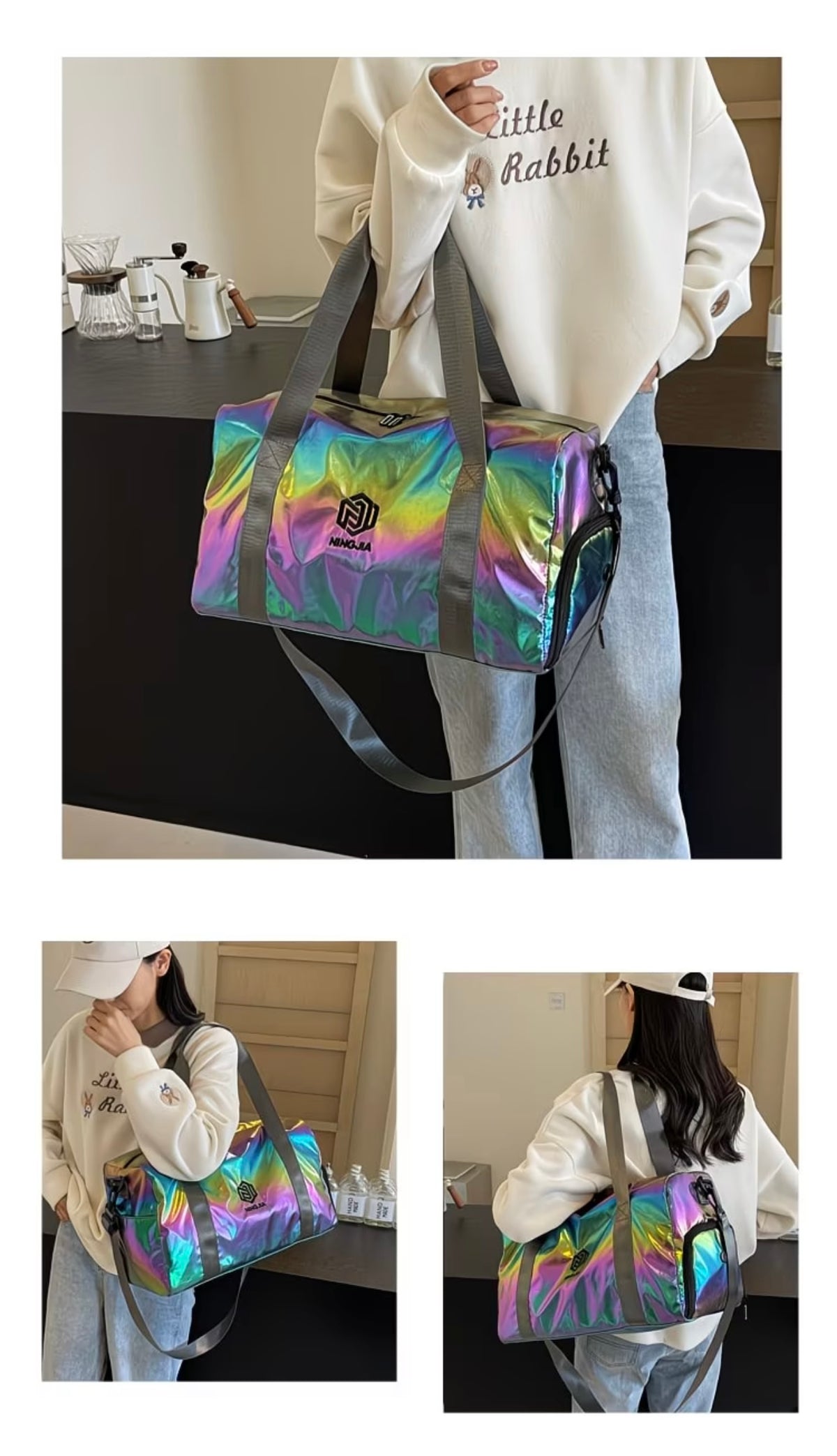 Gradient Large Capacity stylish travel bag premium quality