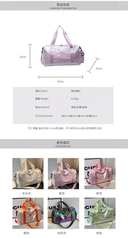 Gradient Large Capacity stylish travel bag premium quality