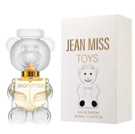 JEANMISS Niche Teddy Bear Perfume 30ml for Women - TOYS Student Woody Fragrance with Milky Fresh Scent