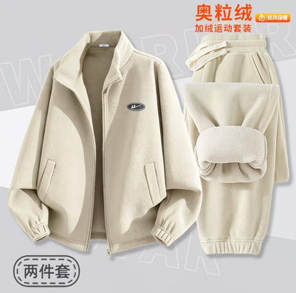 Warrior Heavyweight Fleece-Lined Sports Set for Men