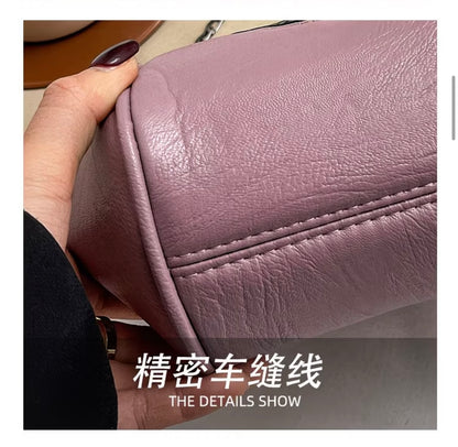 Vintage Clasp Shell-Shaped Crossbody Shoulder
Bag, Versatile