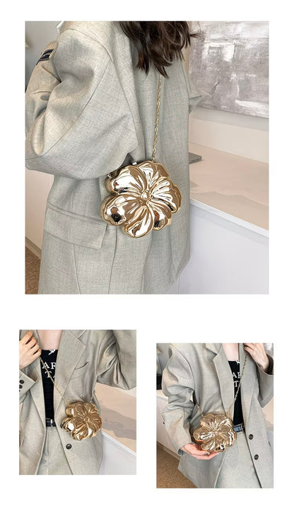 2026 New Floral-Shaped Stylish Sweet Crossbody Bag, Internet-Famous
