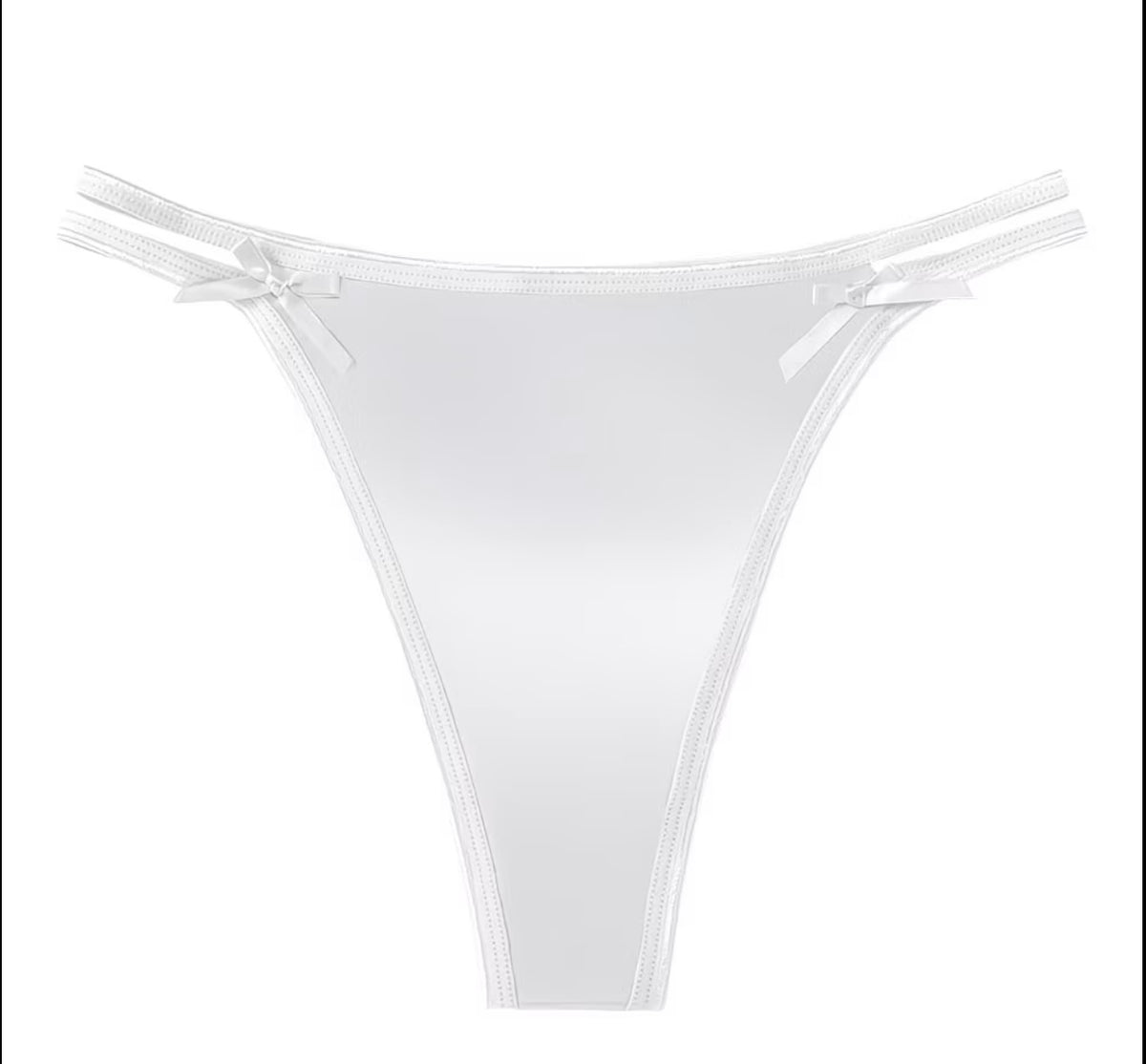 Silky-smooth, comfortable to wear ~ Satin lace sexy low-waist panties for women summer girls' silk-crotch briefs