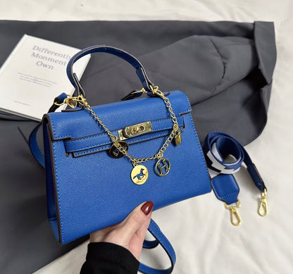 Premium Quality Retro Fashionable Handbag - Kelly-style Light Luxury Versatile Shoulder Crossbody Bag 💼