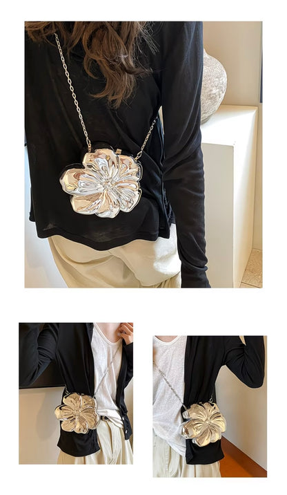 2026 New Floral-Shaped Stylish Sweet Crossbody Bag, Internet-Famous