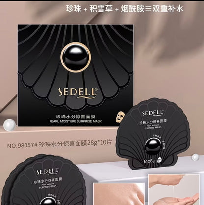 Sedell Pearl Brightening & Moisturizing Face sheet Mask /Authentic Product
