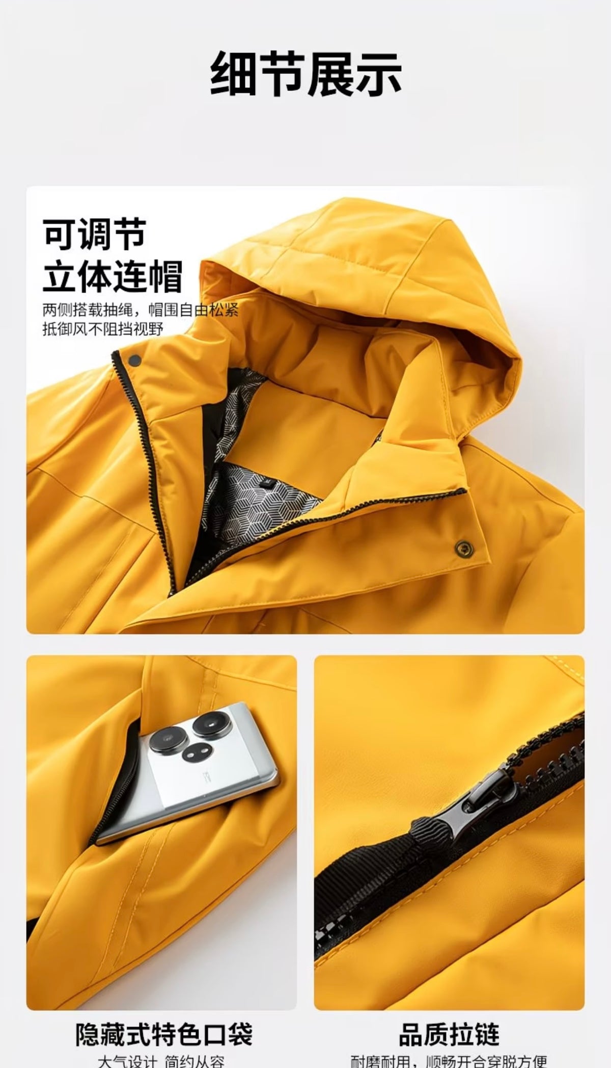 Xiyu Camel New Style winter friendly Windproof Waterproof Thick Cotton Jacket for Men and Women