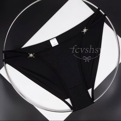 Women's Satin Sexy High-Slit Low-Waist Comfortable panties