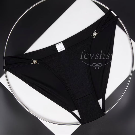 Women's Satin Sexy High-Slit Low-Waist Comfortable panties