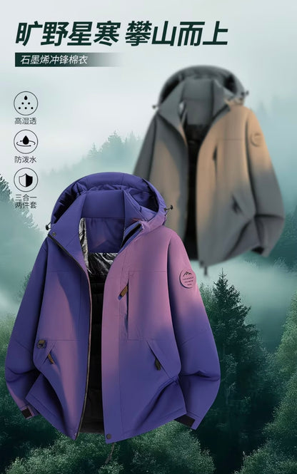 Xiyu Camel New Style winter friendly Windproof Waterproof Thick Cotton Jacket for Men and Women