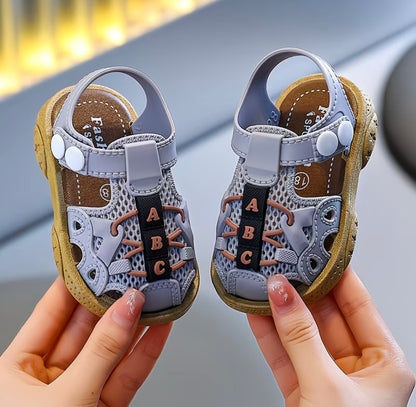 Closed-Toe Soft-Soled Toddler Walking Shoes, Non-Slip
Beach Sports Shoes