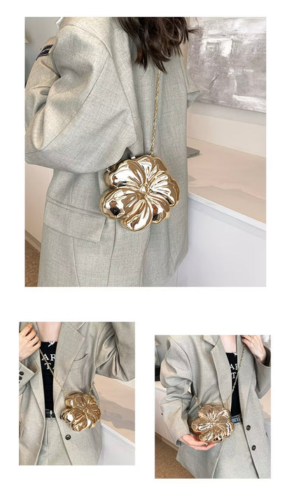 2026 New Floral-Shaped Stylish Sweet Crossbody Bag, Internet-Famous