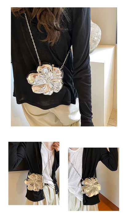 2026 New Floral-Shaped Stylish Sweet Crossbody Bag, Internet-Famous