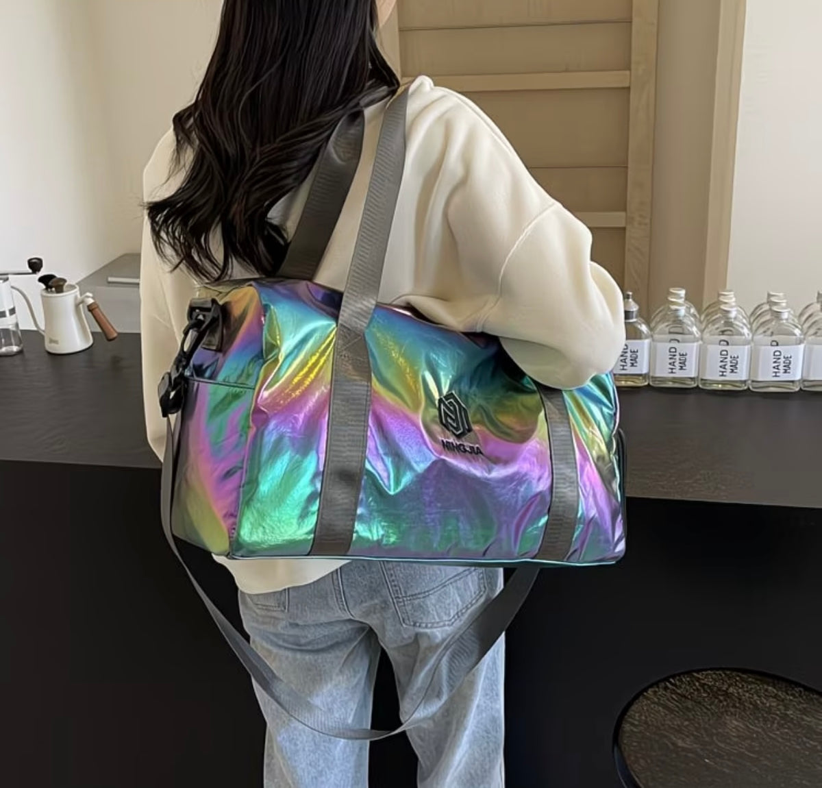 Gradient Large Capacity stylish travel bag premium quality