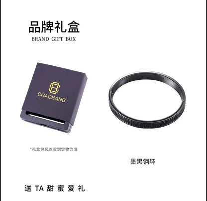 ChaoBang Black Knight Crown Stackable , trendy Adjustable Personalized Bracelet