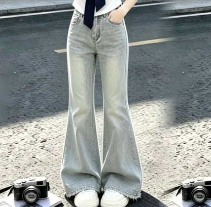 Cute elegant flared jeans for women