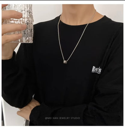 Stainless Steel Hip-Hop Style Men's Necklace