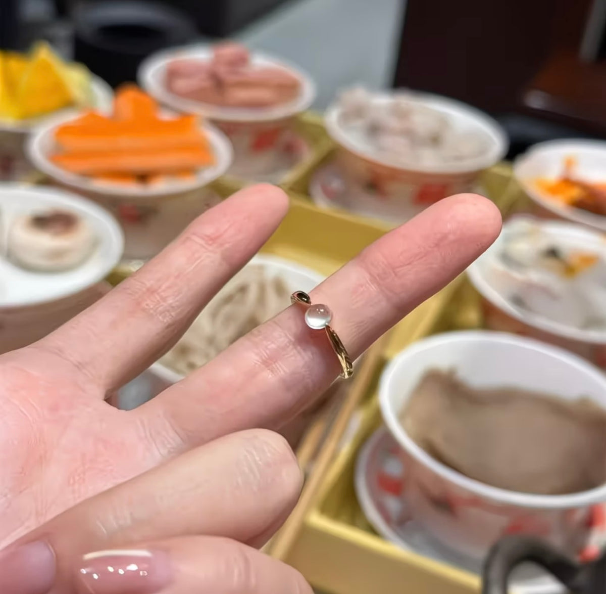 new style plain band index pretty finger ring 💍
