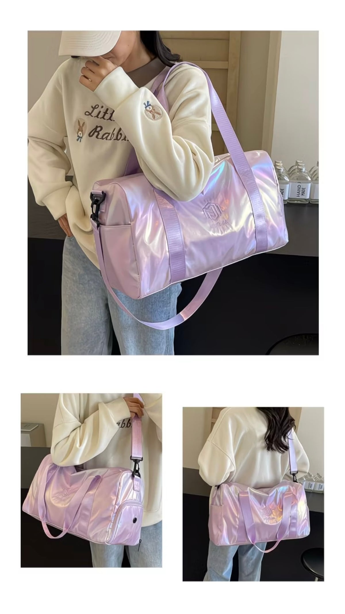 Gradient Large Capacity stylish travel bag premium quality