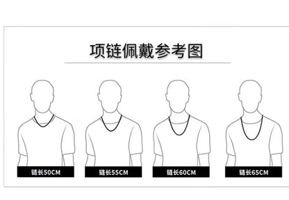 Stainless Steel Hip-Hop Style Men's Necklace