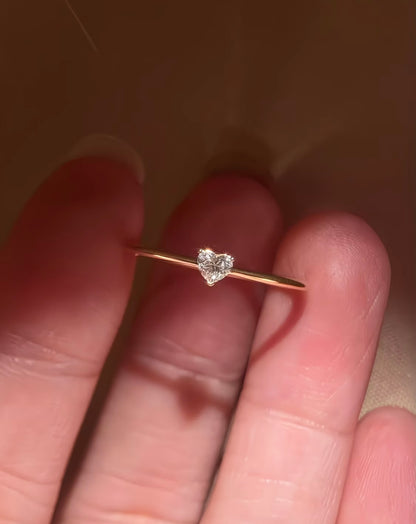 Heart-shaped Niche High-end Light Luxury Design with Elegant Vibe,
2026 New Delicate Index Finger Ring 💍 ❤️