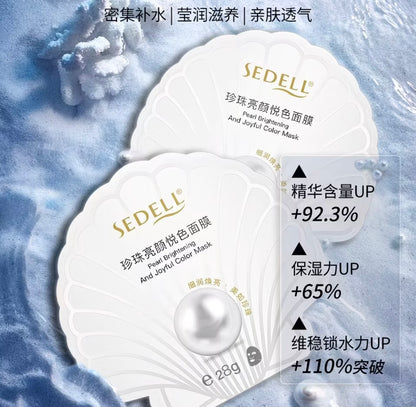 Sedell Pearl Brightening & Moisturizing Face sheet Mask /Authentic Product