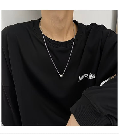 Stainless Steel Hip-Hop Style Men's Necklace