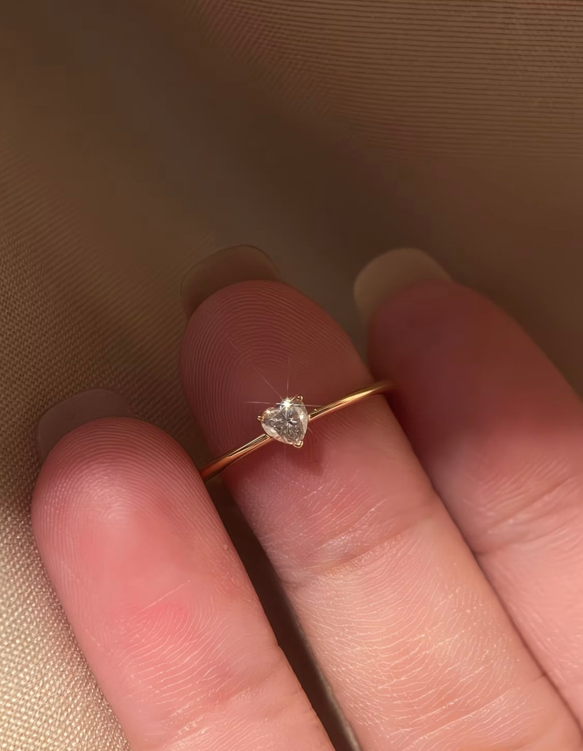 Heart-shaped Niche High-end Light Luxury Design with Elegant Vibe,
2026 New Delicate Index Finger Ring 💍 ❤️