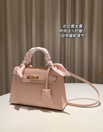 Elegant Small Square kelly Handbag, Fashionable and Exquisite Shoulder Crossbody Bag 💕