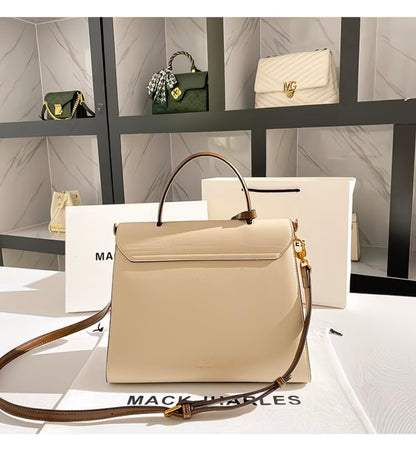 MACK JHARLES Stylish Fashionable Commuter Kelly Bag for Women 2026 New Embroidered Large Capacity
Handbag