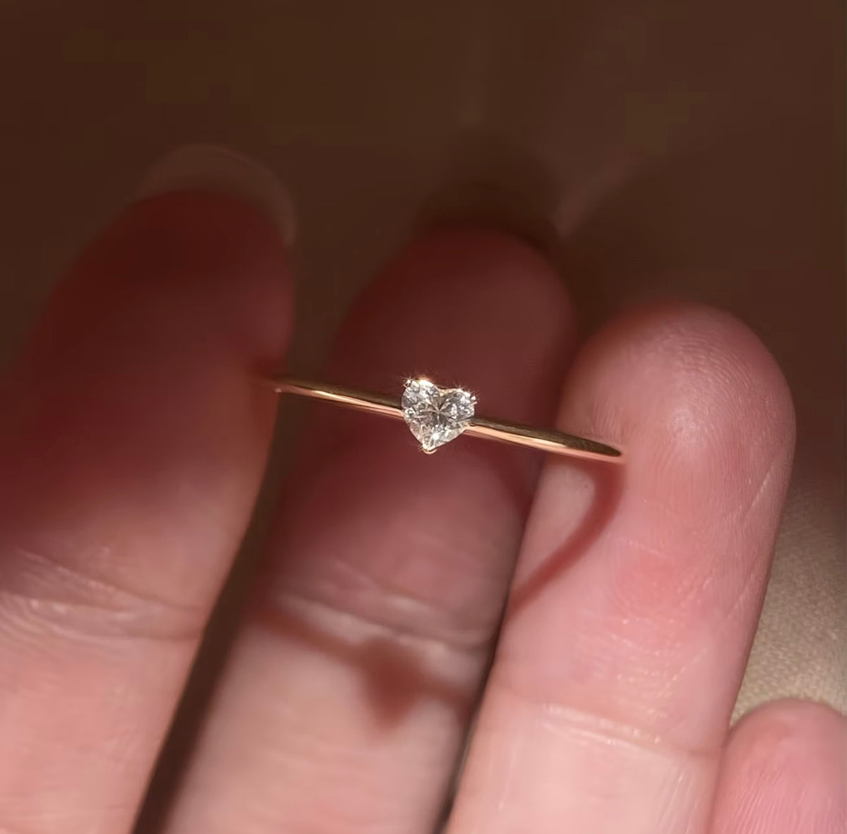 Heart-shaped Niche High-end Light Luxury Design with Elegant Vibe,
2026 New Delicate Index Finger Ring 💍 ❤️