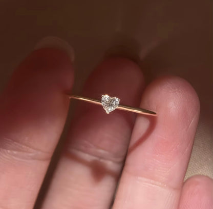 Heart-shaped Niche High-end Light Luxury Design with Elegant Vibe,
2026 New Delicate Index Finger Ring 💍 ❤️