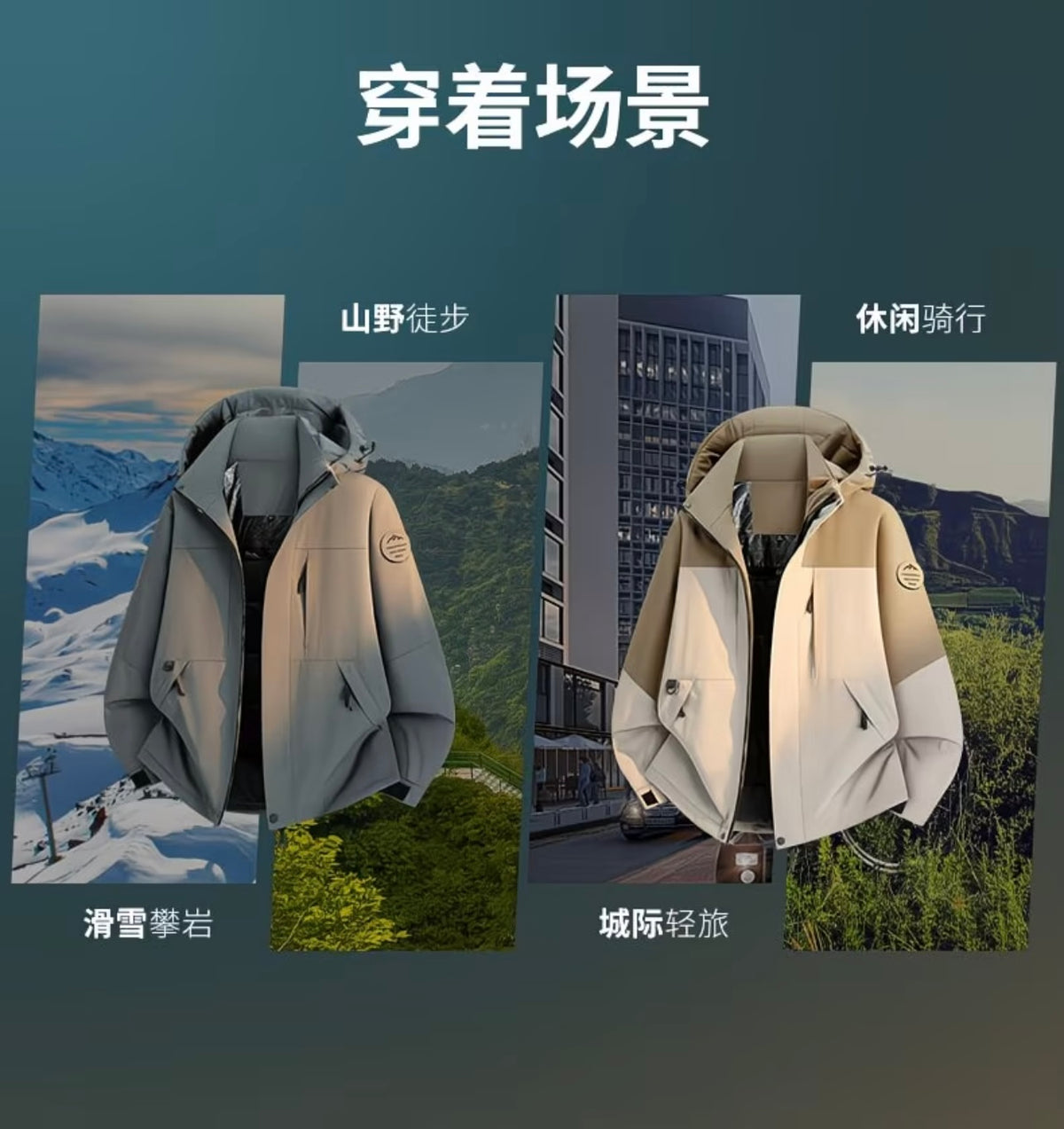 Xiyu Camel New Style winter friendly Windproof Waterproof Thick Cotton Jacket for Men and Women