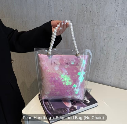 Premium style tote bag for women , Fashionable Beach Jelly Bag
