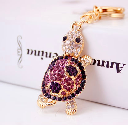 Exquisite Cute Turtle Car Keychain -
Bag Accessory, Key Ring, Bag
Charm Gift 🐢